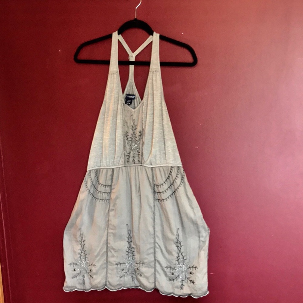 Boho GypsyGrey American Eagle Summer Dress Medium